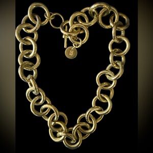 1AR by UNOaERRE Italian Statement Chain Necklace | $260 Retail | Made in Italy